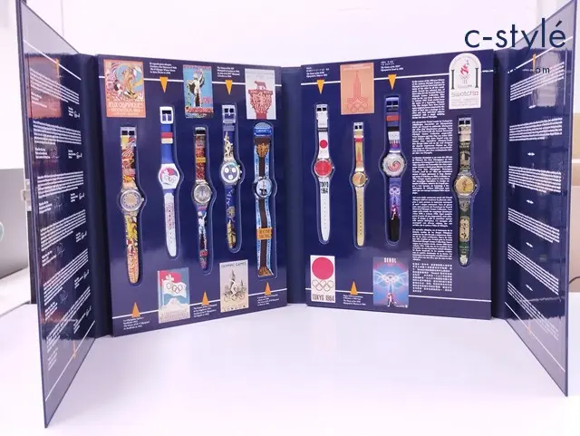 Swatch スウォッチ 腕時計 OLYMPIA SPECIAL BOX オリンピック 9点セット