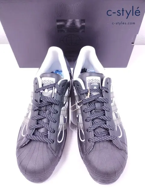 adidas アディダス スニーカー 26.5cm ブラック ID2176 ローカット