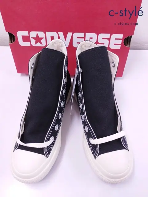 CONVERSE コンバース スニーカー 23.5cm ブラック ALL STAR PLTS HI CHERRY PRINT HI 5SE054 レディース