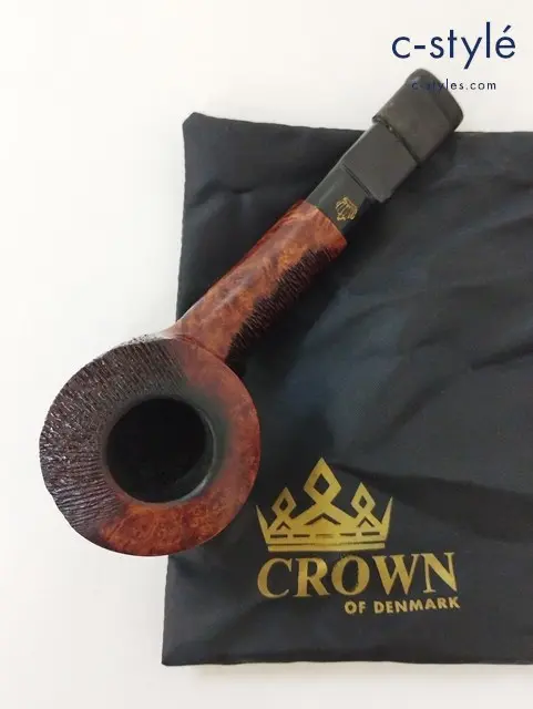 POUL WINSLOW ポールウィンズロウ パイプ CROWN VIKING 収納袋付 デンマーク製 喫煙具 タバコ 煙草 嗜好品