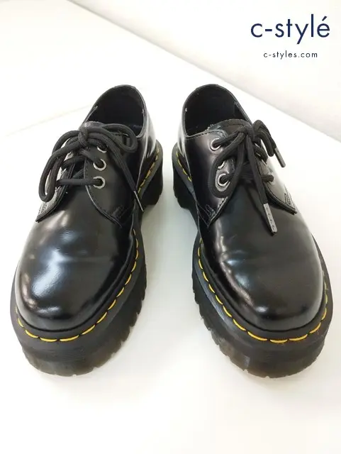 Dr.Martens 3Hシューズ UK4 ブラック 1461 QUAD レディース