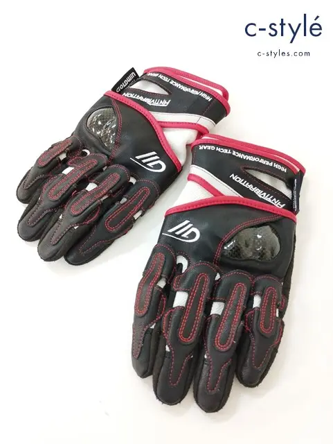 GOLDWIN ゴールドウイン リアルライドプロテクションメッシュグローブ M ブラック×レッド系 GSM26006