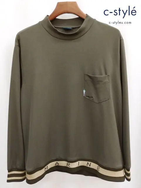 MUTA MARINE ムータマリン 長袖シャツ 7 カーキ ポリエステル100% MMJC446149