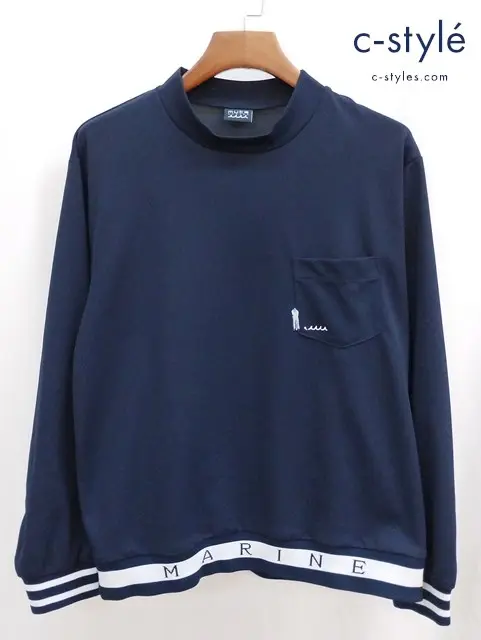 MUTA MARINE ムータマリン ロングTシャツ 7 ネイビー MMJC446149