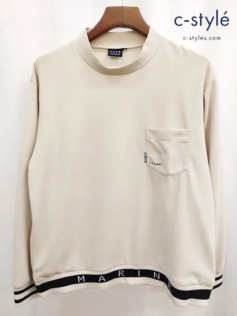 MUTA MARINE ムータマリン ロングTシャツ 7 ベージュ系 ポリエステル100% MMJC446149