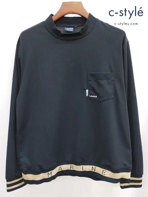 MUTA MARINE ムータマリン ロングTシャツ 7 ブラック MMJC446149