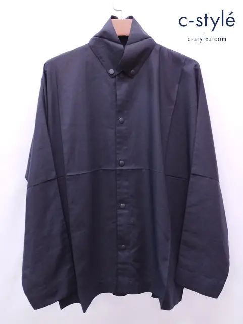 IM MEN アイムメン シャツ 3 ブラック COMPACT SHIRT LA43FJ423