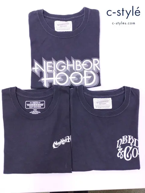 NEIGHBORHOOD ネイバーフット Tシャツ S 綿100％ 計3点