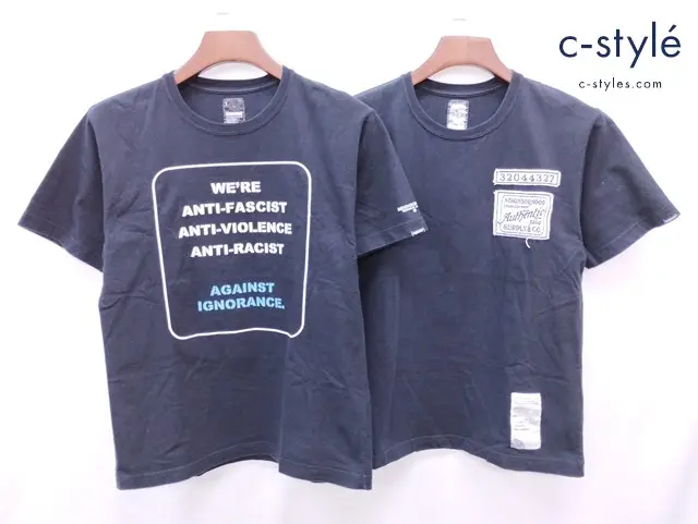 NEIGHBORHOOD ネイバーフット Tシャツ 1 ブラック 綿100％ 計2点