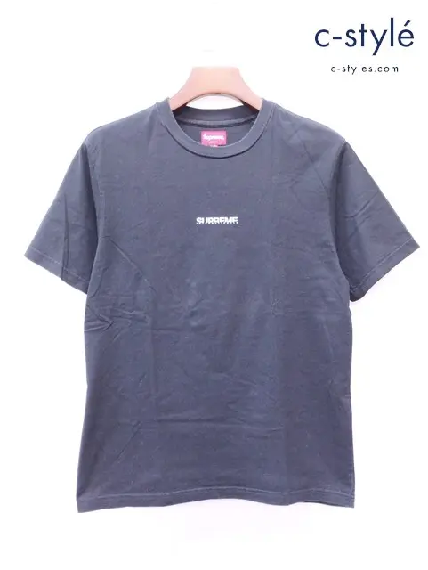 Supreme シュプリーム Tシャツ S ブラック AW19 INTERNATIONAL S/S TOP 綿100％