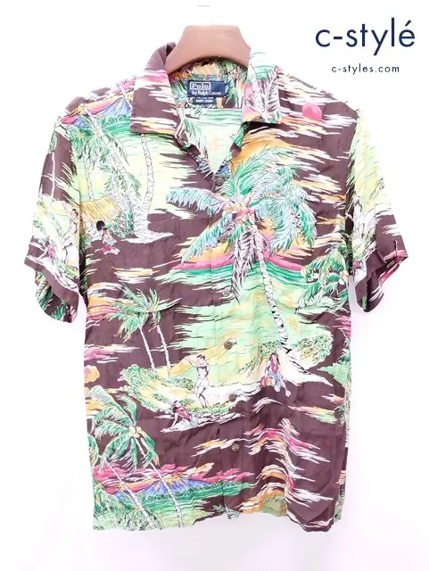 Polo Ralph Lauren ポロラルフローレン アロハシャツ M マルチカラー ANDY CAMP