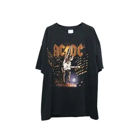 AC/DC(エーシー・ディーシー) ヴィンテージ Tシャツ 2000s STIFF UPPER LIPツアー プリント