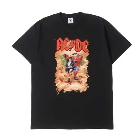 AC/DC(エーシー・ディーシー) ヴィンテージ Tシャツ 90s NO BULL  (DELTAボディ / USA製)