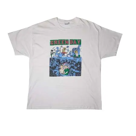 Green Day(グリーン・デイ) ヴィンテージ Tシャツ LOVERS IN THE PIT / NIMROD 1997 TOUR HANES