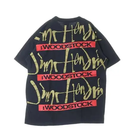Jimi Hendrix(ジミ・ヘンドリックス) ヴィンテージ Tシャツ 90s WOODSTOCK バックプリント