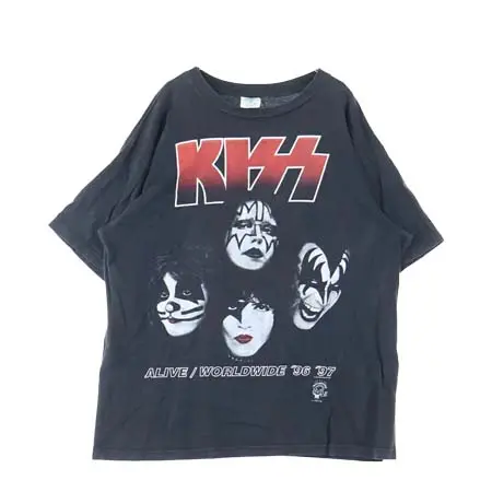 Kiss(キス) ヴィンテージ Tシャツ ALIVE WORLDWIDE TOUR 1996 CHAMP
