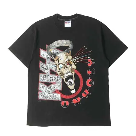 Kiss(キス) ヴィンテージ Tシャツ 90s Revenge Unholy PUSHEAD  (Hanesボディ / USA製)