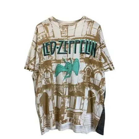 Led Zeppelin(レッド・ツェッペリン) ヴィンテージ Tシャツ 90s Hanes 総柄