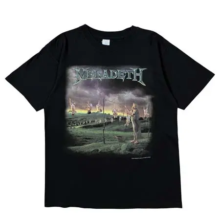 Megadeth(メガデス) ヴィンテージ Tシャツ “WE ARE THE DAMNED OF ALL THE WORLD”