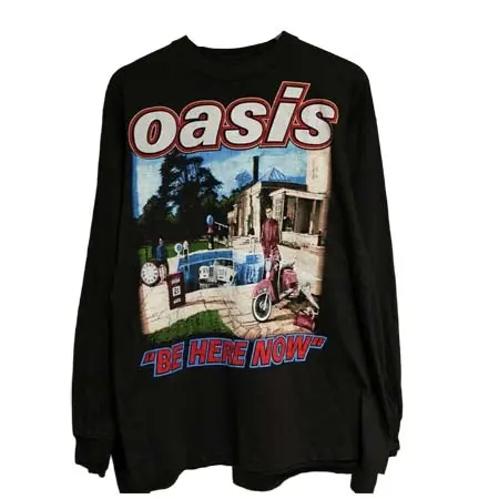 Oasis(オアシス) ヴィンテージ Tシャツ 90s “Be Here Now LS Tee” US BASIC