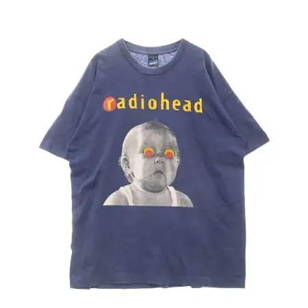 RADIOHEAD(レディオヘッド) ヴィンテージ Tシャツ 90S PABLO HONEY TOUR 両面プリント