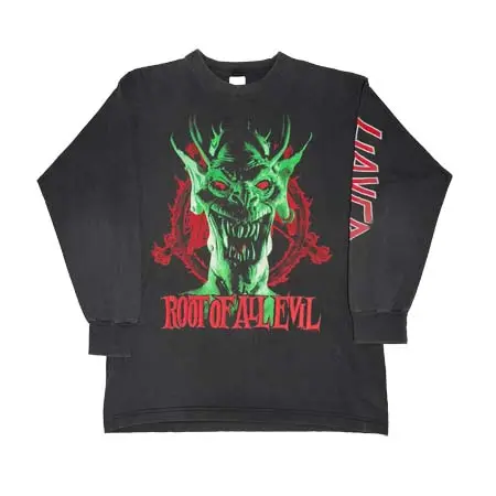 Slayer(スレイヤー) ヴィンテージ Tシャツ ROOT OF ALL EVIL 1988 EURO
