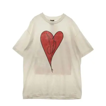 The Smashing Pumpkins(スマッシングパンプキンズ) ヴィンテージ Tシャツ 90S SP HEART RED USA製 両面グラフィックプリント