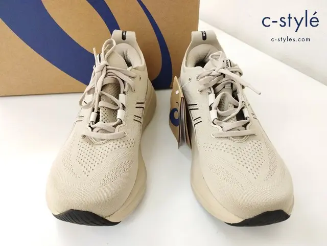 ASICS アシックス スニーカー 26cm ベージュ GEL-NIMBUS 26 1011B794