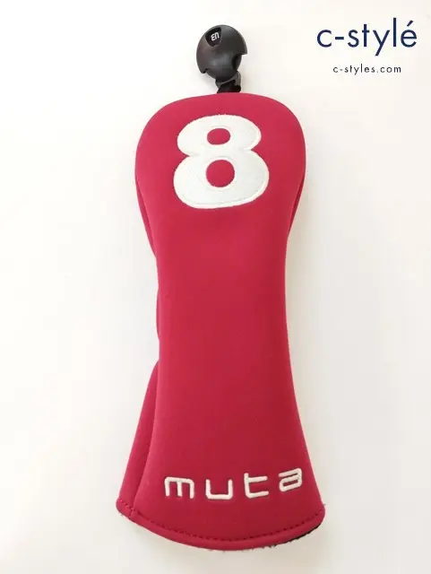 MUTA MARINE ムータマリン ヘッドカバー ユーティリティー用 レッド ゴルフ用品