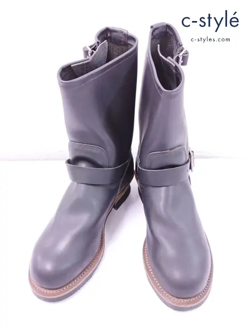 RED WING レッドウィング エンジニアブーツ UK8 ブラック 2268 USA製