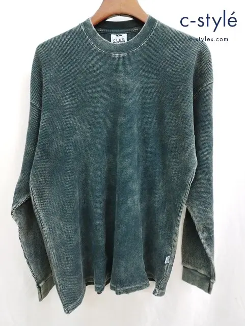 TENDERLOIN テンダーロイン カットソー XL グリーン 長袖 綿100% USA製