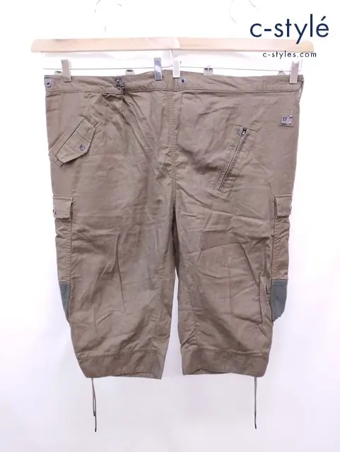 SIVA シヴァ カーゴパンツ L カーキ 綿100%