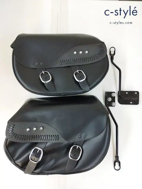 Harley Davidson ハーレーダビッドソン サドルバッグ ブラック 左右セット FATBOY 88308-07 59509-00