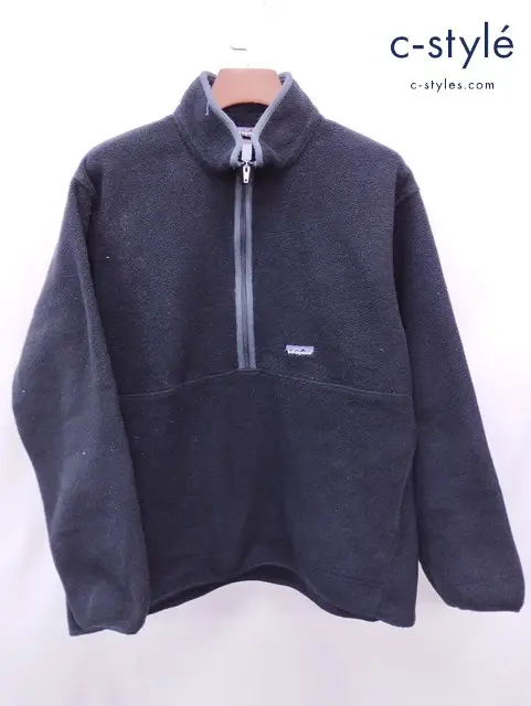 patagonia パタゴニア ハーフジップフリース L ブラック SYNCHILLA 25735