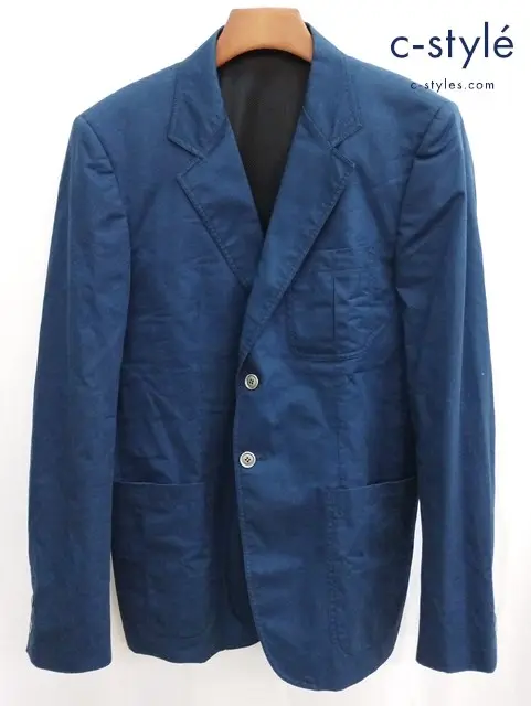 BURBERRY バーバリー 2Bジャケット 50 ネイビー WJ201-115-32