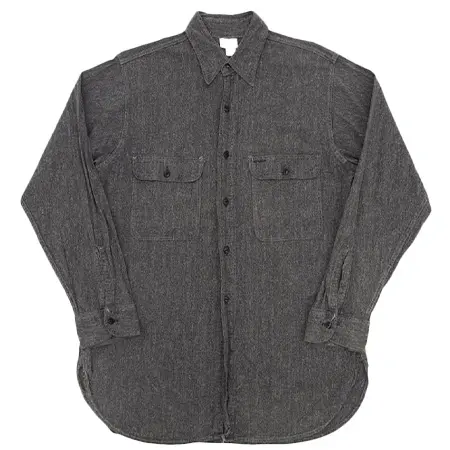 BIC MAC VINTAGE(ビックマック ヴィンテージ) 50’s ブラックシャンブレーシャツ