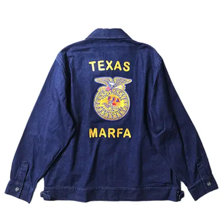 HOUSTON(ヒューストン) DENIM FFA JACKET