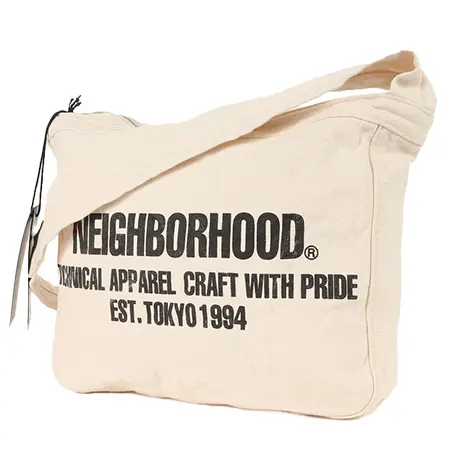 NEIGHBORHOOD(ネイバーフッド) 23AW キャンバス ニュースペーパーバッグ