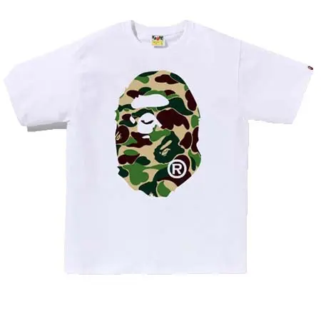 A BATHING APE(アベイシングエイプ) ABC CAMO BIG APE HEAD TEE