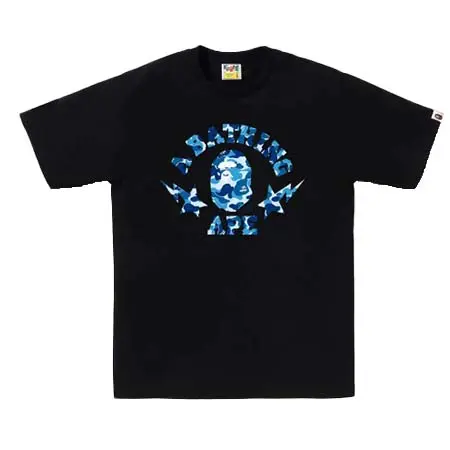A BATHING APE(アベイシングエイプ) ABC CAMO STA COLLEGE TEE