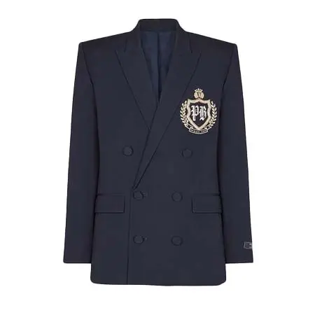 BALMAIN(バルマン) クリスタル パッチ ウール ブレザージャケット