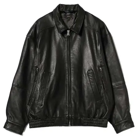 BEAMS(ビームス) レザー ブルゾン
