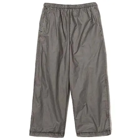 BEAMS(ビームス) ワイドストレートフィット ナイロン イージーパンツ