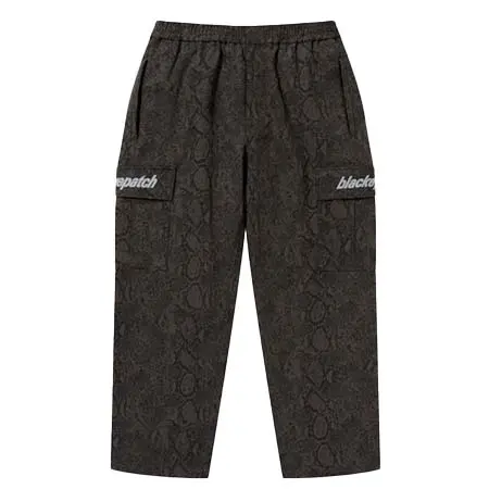 BlackEyePatch(ブラックアイパッチ) LOWERCASE LOGO PYTHON CARGO PANTS