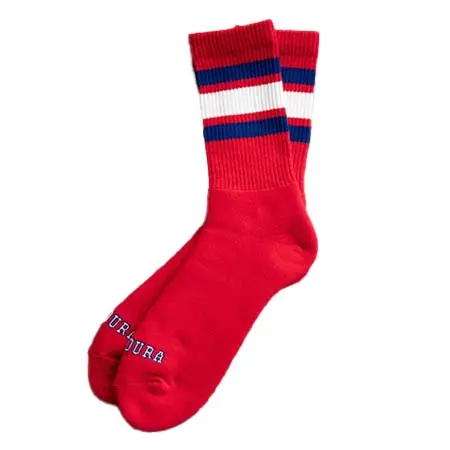 BONCOURA(ボンクラ) Tube Socks red SALON LIMITED
