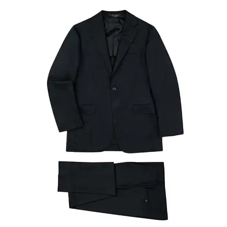 Brooks Brothers(ブルックスブラザーズ) ウールサージ　段返り３釦スーツ　TOKYO model