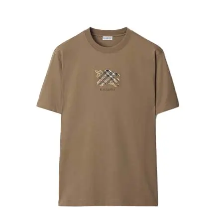 BURBERRY(バーバリー) EKD チェック コットンTシャツ