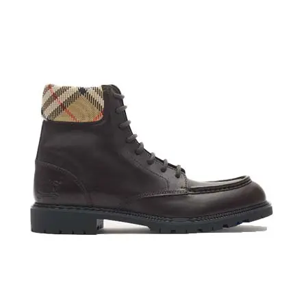 BURBERRY(バーバリー) レザー ローグ コンバットブーツ