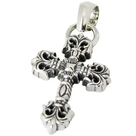 CHROME HEARTS(クロムハーツ) クロス フィリグリークロスペンダント XS with ベイル