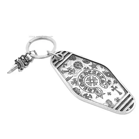 CHROME HEARTS(クロムハーツ) ダガー ホテル キーリング ラージ with ダガー
